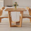 Ensemble de table à manger et de chaises en bois massif Simple Art-107267874
