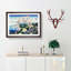Goten-Yama Hill, Shinagawa on the Tokaido by Katsushika Hokusai - Picture Frame Painting Print-55735096-55735093