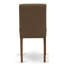 Ensemble de table de salle à manger 5 pièces moderne comprenant une table rectangulaire en bois et 4 chaises Parson rembourrées en tissu de lin, 36 x 60 pouces, acajou-1097701234-1097701245-1147849143