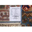 Tapis de couloir oriental bleu clair en laine Heriz Serapi 3X8