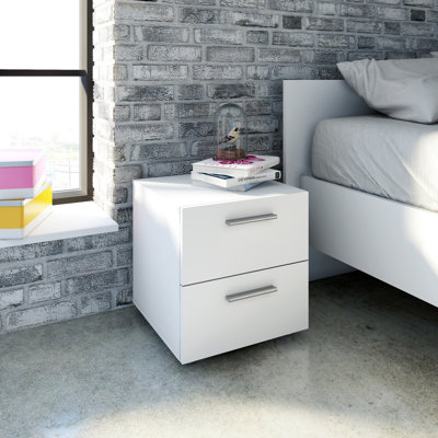 Otho 40cm W Manufactured Wood Bedside Table