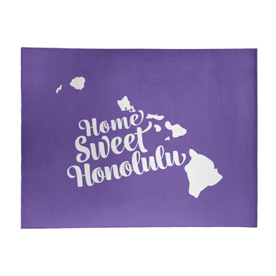 Tapis en poly-chenille honolulu hawaii