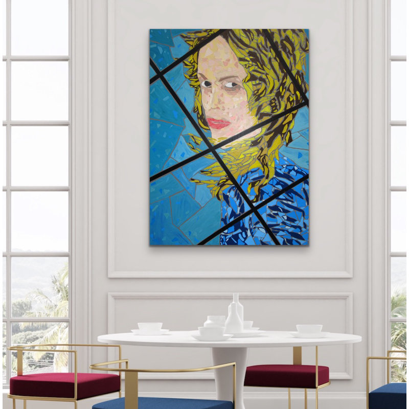 Madonna-Ray Of Light Painting by Eddie Bruckner