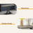 Compact Console Table,Modern Industrial Style Entryway Foyer Table,Sturdy Sofa Table