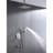 Brushed Nickel Shower For Ceiling Mount, Stainless Steel With 16" Head And Handheld A Pampering Bath Experience Mounted In - Natural Easy Nozzle Feature