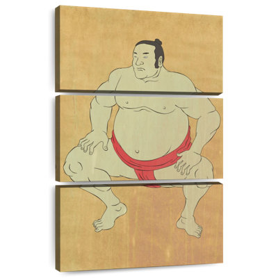Lutteur de Siro japonais