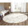 Ammundsen Floral Dark Gray/Beige Area Rug