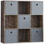 Westwind 96.5cm H x 96.5cm W Bookcase-531987199
