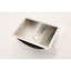 Lavabo encastré en acier inoxydable nickel brossé 45,7 x 33 cm avec bonde escamotable, SU304 pour une utilisation durable, surface nano facile à désinfecter, coussinets d'isolation acoustique épais, installation sur comptoir.