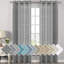 Paire de rideaux semi-transparents avec œillets Hywell-1268837101-1268837094