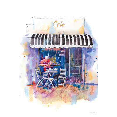 «Paris Café On Canvas» par Seven Trees