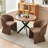 Alana 37-Inch Round Table With Armchairs-106912977
