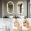 Wall LED Bathroom Mirror Dimmable 3 color temperature Anti-fog -1031434243