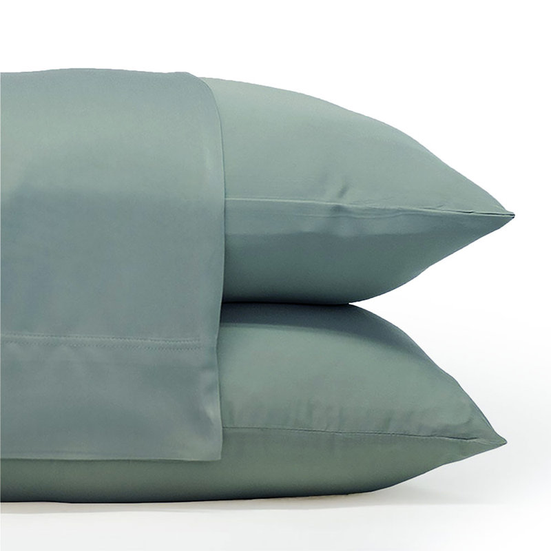  Taie d'oreiller en rayonne sergé, Oreiller standard : 20 po x 26 po, Brise de Tahiti