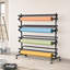 Grand porte-rouleau de papier, organisateur de roulement mobile-208437428
