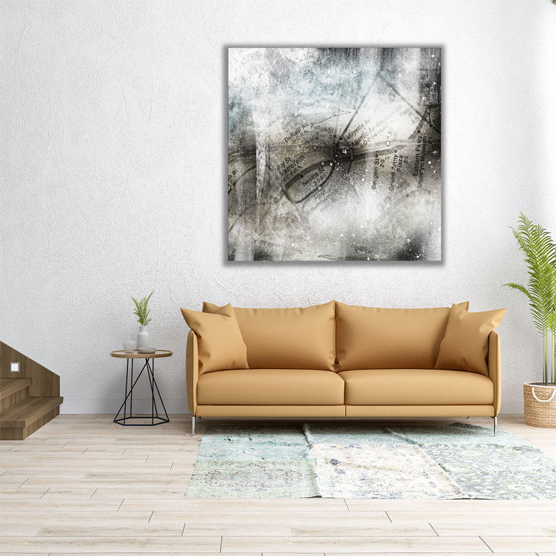 New York New York - reproduction d'art sur toile, H 24 po x l 24 po