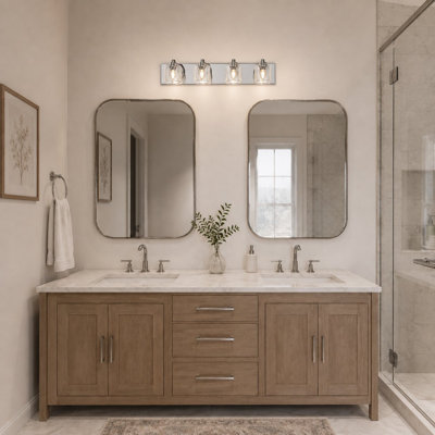 Thorne Modern 4 Light Crystal Vanity