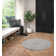 Abigailmarie Machine Washable Grey Indoor Rug