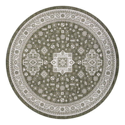 Tapis intérieur / extérieur brun Anarsja Southwestern