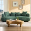 Canapé modulaire courbé Mid-Century-1227972498