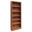  Bibliothèque à 6 tablettes de hauteur simple en bois l 30 "x H 84"-818541133