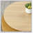 Round Storage Ottoman, 2 in 1 Function, Work as End table and Ottoman,with small seat,Green(25"x25"x14.7")-1071983611