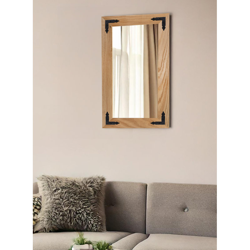 Miroir Gracie Oaks, Naturel, 26 po x 33 po