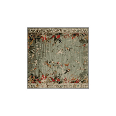 Machine Washable Brown Area Rug