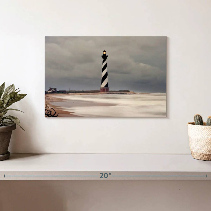 Aletra, phare du cap Hatteras, H 8 po x l 12 po