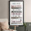 «Girls Rules - Art encadré», reproduction d'art textuel-507190857-507190860