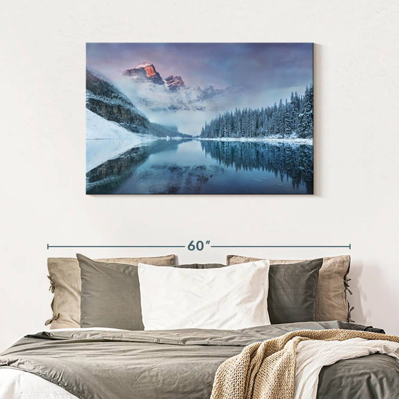Alvord Wispy Snow Mountain, H 30 po x l 45 po