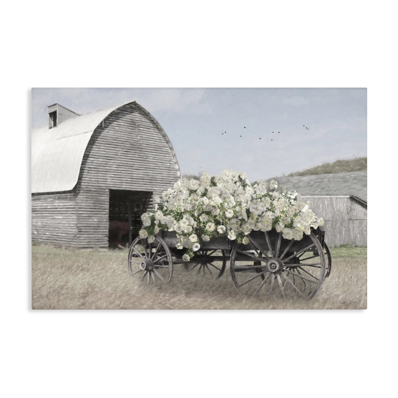 Toile Wagon Full of Sunshine, design par Lori Deiter, H 20 po x l 30 po