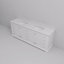 Meuble-lavabo double 84 po x 22 po profondeur, comptoir en quartz blanc-46124953-46124954