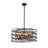 Adjustable Industrial Farmhouse Drum Pendant Light-2136548511