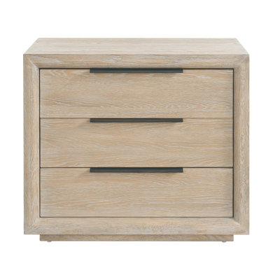 Modern 3 - Drawer Nightstand