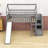Phillippi Kids Twin Loft Bed with Slide and Storage Stairs-175912058