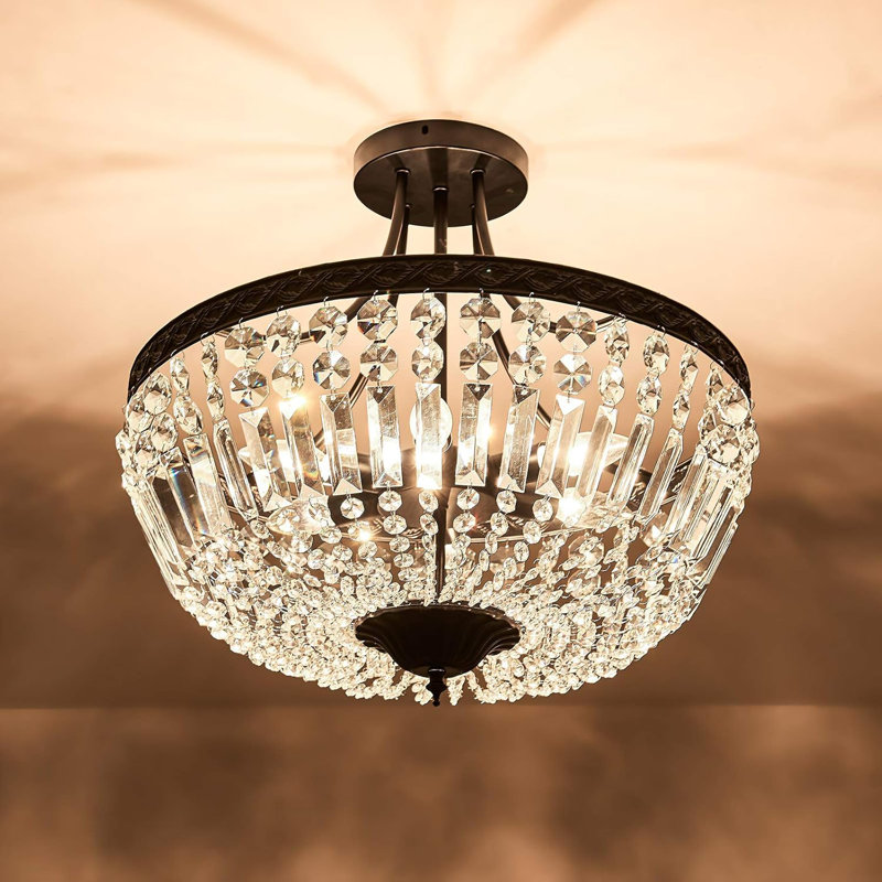 Circular Crystal Chandelier
