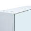 Armoire à miroir compacte en MDF pour salle de bain moderne et plus