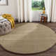 Debroh Natural Fiber Seagrass Solid Color Rug