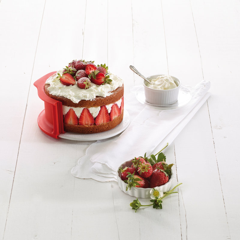 Lékué Springform Cake Mould With Plate, 15 Cm 