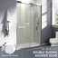 72''H Double Sliding Shower Door-122762303