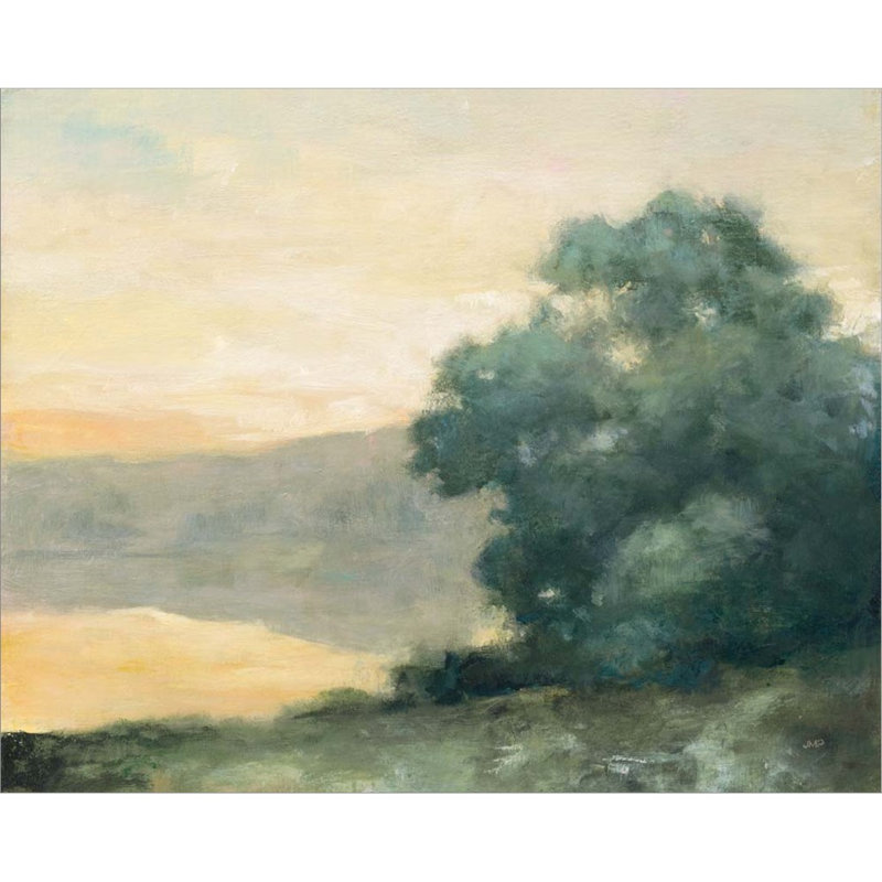«Th pensant de la vallée neutre» par Julia Purinton - peinture sur toile tendue