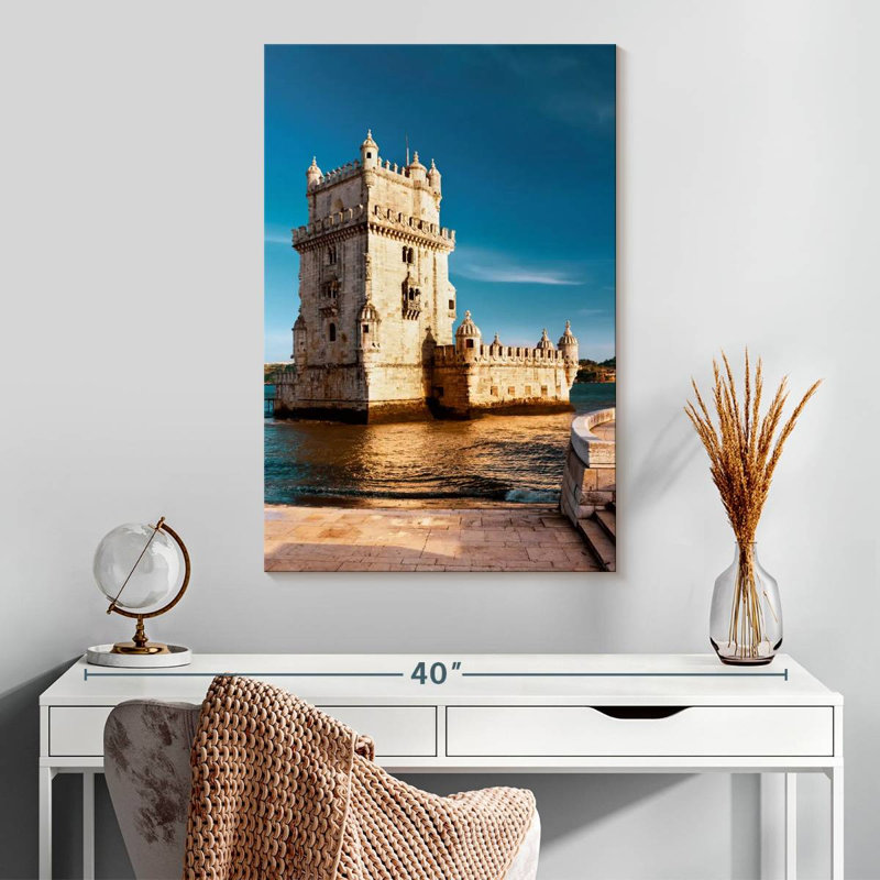 Aime Belem Tower By The River, 30" H x 20" W