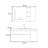 Minimalist high-end style bathroom cabinet