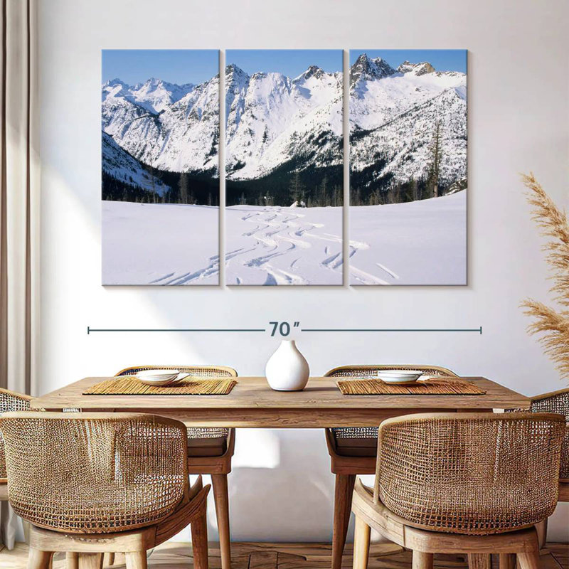 Alvord North Cascades Snowy Mountain, H 48 po x l 74 po