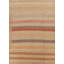 Tapis rayé teint en kilim 1 x 12