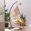 Holborn Indra Rattan Patio Swing Chair with Stand