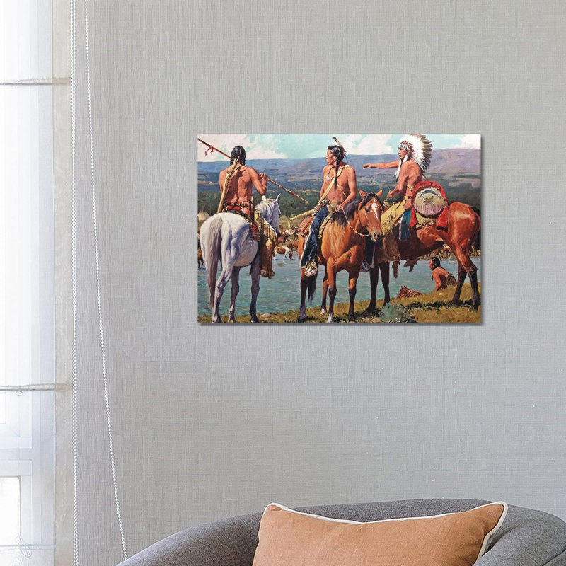 Tribal Wealth By David Mann - Wrapped Canvas Painting by David Mann - Wrapped Canvas Painting