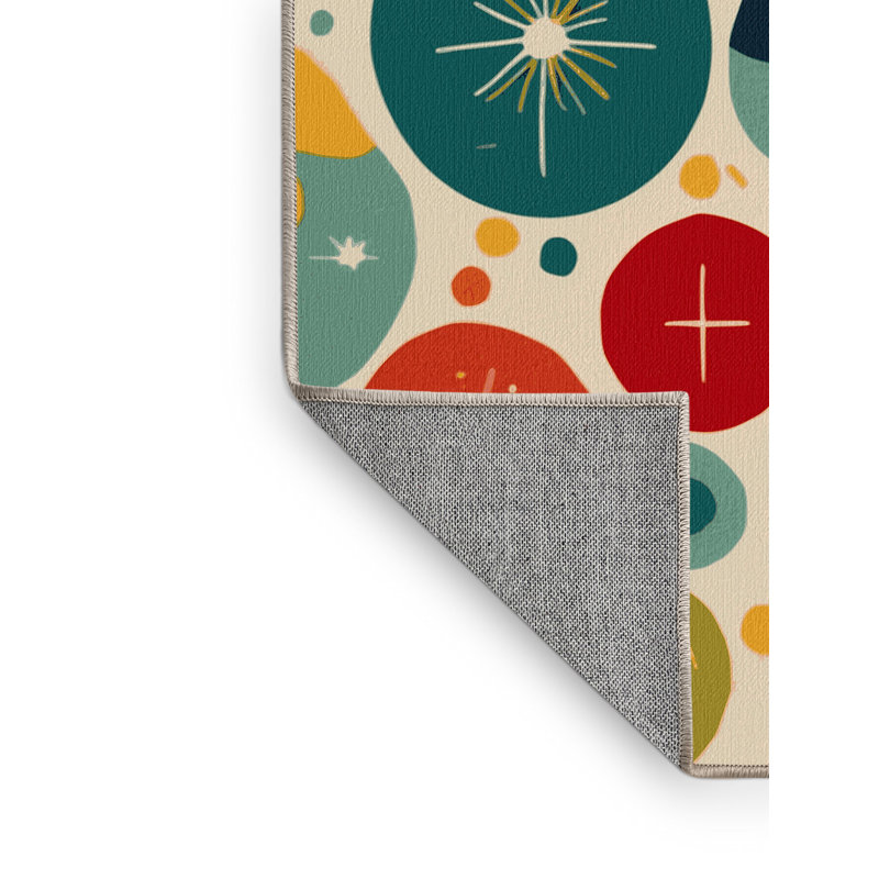Groovy Sway Rug, Round 5'