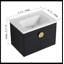 Meuble-lavabo à fermeture en douceur avec lavabo, pour petite salle de bain